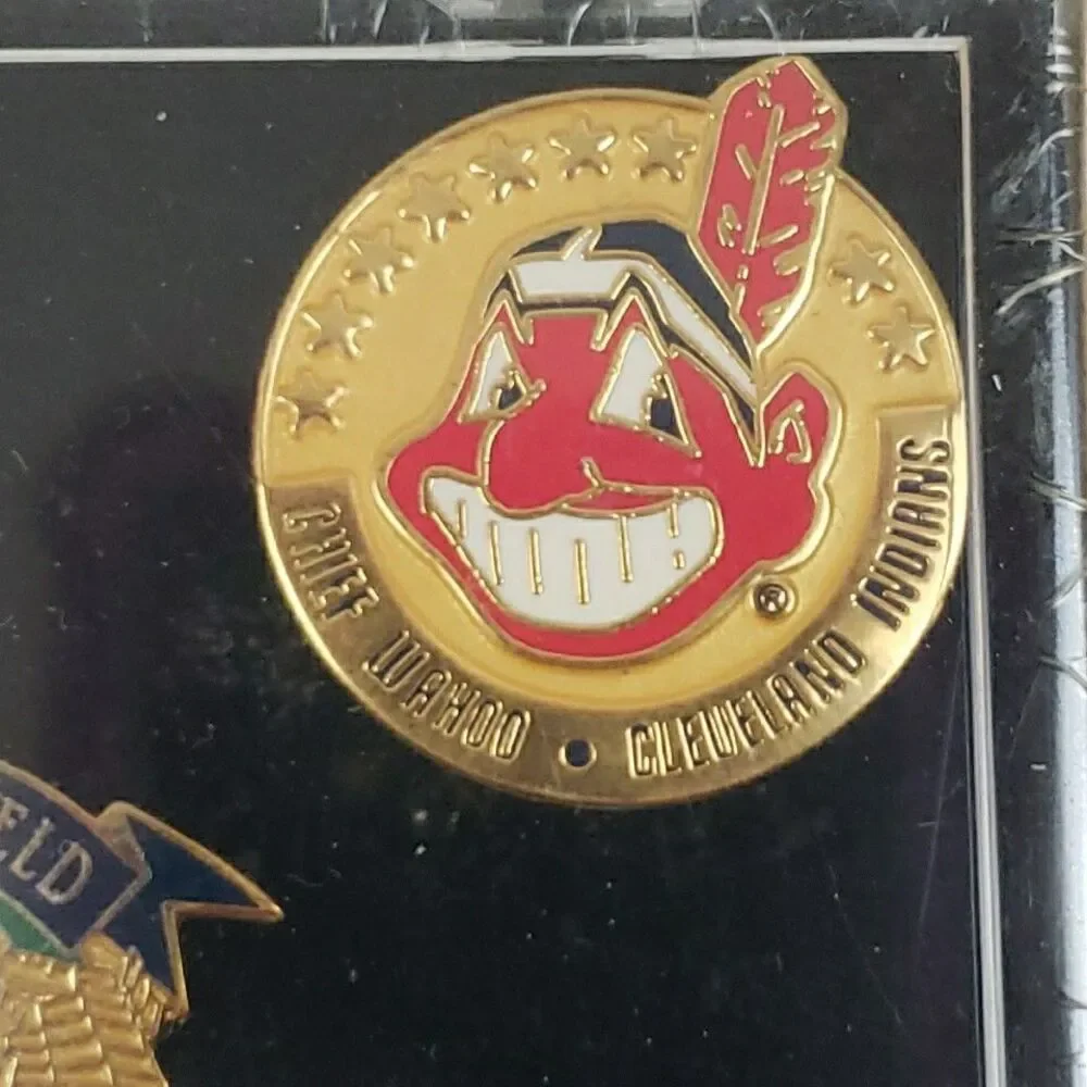 Cleveland Indians 1997 All Star Commemorative Pins 3 Pc Set MLB Jacob's Field
